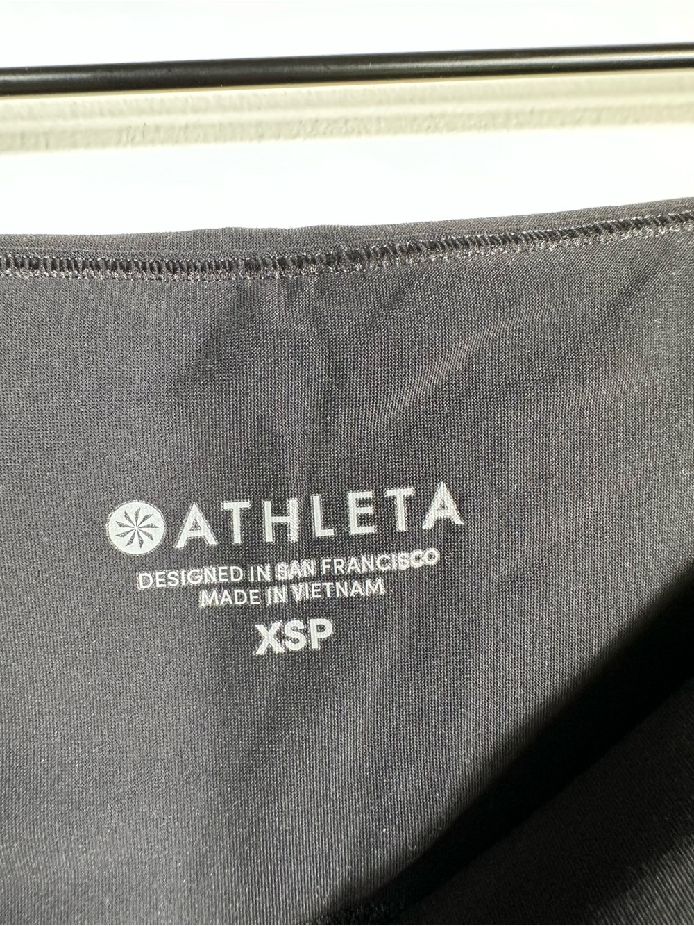 Athleta Stellar Tight Leggings Black High Rise Zip Pocket Women’s XSP - Picture 8 of 11